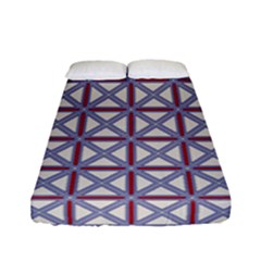 Df Donos Grid Fitted Sheet (full/ Double Size) by deformigo