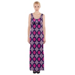 Df Blizzee City Thigh Split Maxi Dress by deformigo