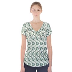 Df Agnosia Velis Short Sleeve Front Detail Top by deformigo