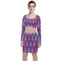 Pineapple Wallpaper Pattern 1462307008mhe Top and Skirt Sets View1