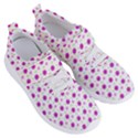 Background Flowers Multicolor Purple Women s Velcro Strap Shoes View3