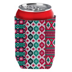 Flat Design Christmas Pattern Collection Can Holder by Vaneshart