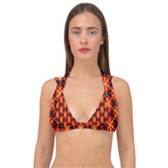 Rby 121 Double Strap Halter Bikini Top by ArtworkByPatrick