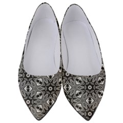 Black And White Pattern Women s Low Heels by HermanTelo