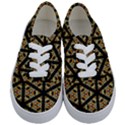 Pattern Stained Glass Triangles Kids  Classic Low Top Sneakers View1