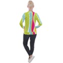 abstract lines Casual Zip Up Jacket View2