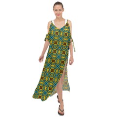 Df Dakota Rivers Maxi Chiffon Cover Up Dress by deformigo