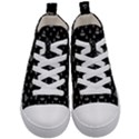 Buddhism Motif Print Pattern Design Kids  Mid-Top Canvas Sneakers View1