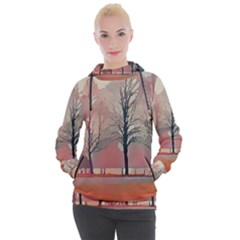 Fall Trees Women s Hooded Pullover by MijizaCreations