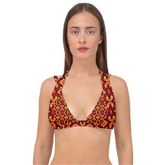 Rby 138 Double Strap Halter Bikini Top by ArtworkByPatrick