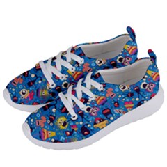 Cute Weird Monsters Women s Lightweight Sports Shoes by trulycreative