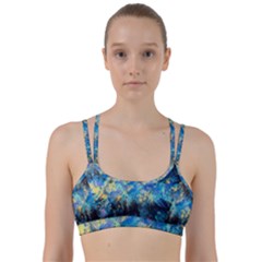 Luminescence Line Them Up Sports Bra by CKArtCreations