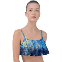 Luminescence Frill Bikini Top by CKArtCreations