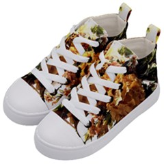 Begonia 1 2 Kids  Mid-top Canvas Sneakers by bestdesignintheworld