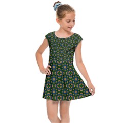 Df Chocolate Hills Kids  Cap Sleeve Dress by deformigo