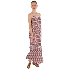 Df Cordilleri Cami Maxi Ruffle Chiffon Dress by deformigo