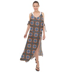 Df Merrival Maxi Chiffon Cover Up Dress by deformigo