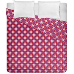 Df Magenta Rumor Duvet Cover Double Side (california King Size) by deformigo