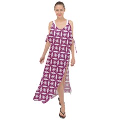 Df Crociere Maxi Chiffon Cover Up Dress by deformigo