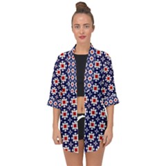 Df Batticalloa Open Front Chiffon Kimono by deformigo