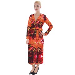 Christmas Tree  1 8 Velvet Maxi Wrap Dress by bestdesignintheworld