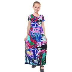 Combat Trans 6 Kids  Short Sleeve Maxi Dress by bestdesignintheworld