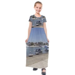 Balboa 1 3 Kids  Short Sleeve Maxi Dress by bestdesignintheworld