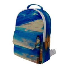 Skydiving 1 1 Flap Pocket Backpack (large) by bestdesignintheworld