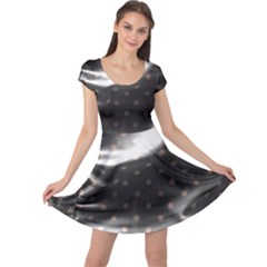 Polka Dots 1 2 Cap Sleeve Dress by bestdesignintheworld