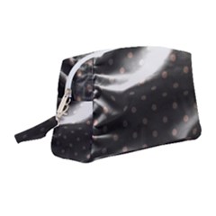 Polka Dots 1 2 Wristlet Pouch Bag (medium) by bestdesignintheworld