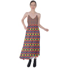 Senouras Tie Back Maxi Dress by deformigo