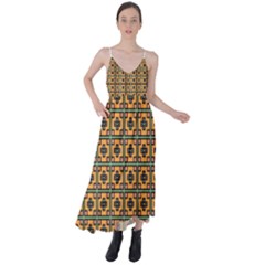 Banyan Tie Back Maxi Dress by deformigo