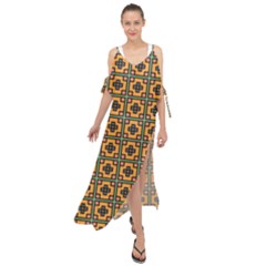 Banyan Maxi Chiffon Cover Up Dress by deformigo