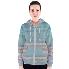 Minty Ocean Women s Zipper Hoodie by TheLazyPineapple