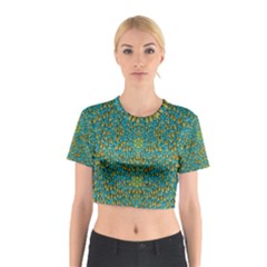 Sun In  The Soft Rainfall Nature Is Blooming Cotton Crop Top by pepitasart