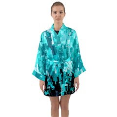 469823231 Glitch48 Long Sleeve Satin Kimono by ScottFreeArt