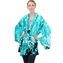 469823231 Glitch48 Long Sleeve Velvet Kimono  View1