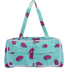 Donuts Pattern Food Colourful Multi Function Bag by Vaneshart