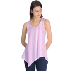 Nice Stripes - Blush Pink Sleeveless Tunic by FashionBoulevard