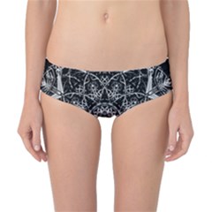 Black And White Pattern Classic Bikini Bottoms by Sobalvarro