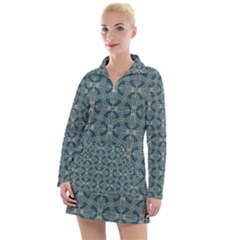 Pattern1 Women s Long Sleeve Casual Dress by Sobalvarro