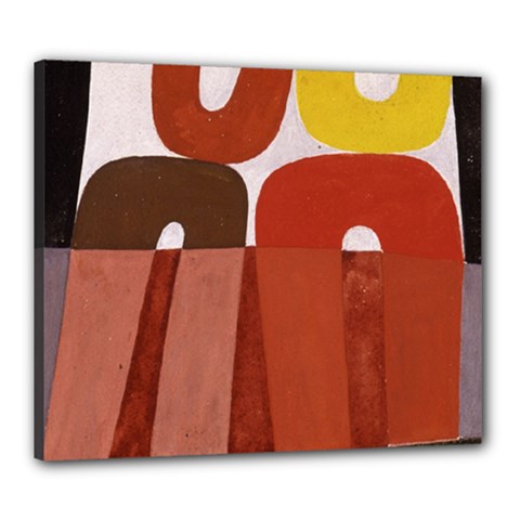 Sophie Taeuber Arp, Composition À Motifs D arceaux Ou Composition Horizontale Verticale Canvas 24  X 20  (stretched) by Sobalvarro