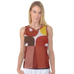 Sophie Taeuber Arp, Composition À Motifs D arceaux Ou Composition Horizontale Verticale Women s Basketball Tank Top by Sobalvarro