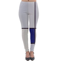 Tableau I, By Piet Mondriaan Lightweight Velour Leggings by Sobalvarro