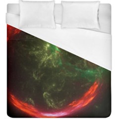 Space Cosmos Galaxy Universe Sky Duvet Cover (king Size) by Wegoenart