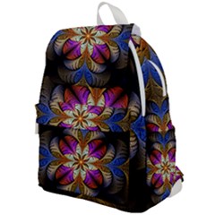 Fractal Flower Fantasy Pattern Top Flap Backpack by Wegoenart