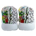 Brain Mind Psychology Idea Drawing Women Athletic Shoes View4