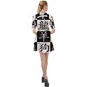 Chinese Signs Of The Zodiac Belted Shirt Dress View2