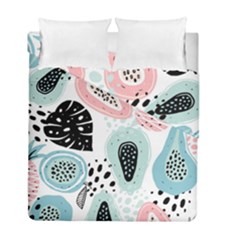 Seamless Pattern With Fruits Duvet Cover Double Side (full/ Double Size) by Nexatart