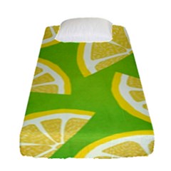 Lemon Fruit Healthy Fruits Food Fitted Sheet (single Size) by Nexatart